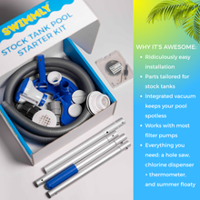 Load image into Gallery viewer, DIY Kit for Stock Tank Pools