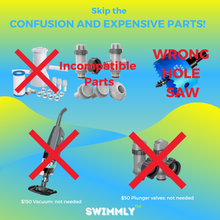 Load image into Gallery viewer, DIY Bundle Kit for Stock Tank Pools (DIY kit + pump + filters)