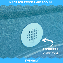 Load image into Gallery viewer, 1-1/2" Threaded Inlet Strainer Connector Kit for Stock Tank Pools (1500 / 2500 gph Filter Pumps