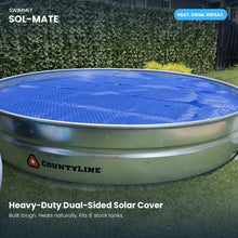 Load image into Gallery viewer, Sol-Mate Stock Tank Pool Solar Cover