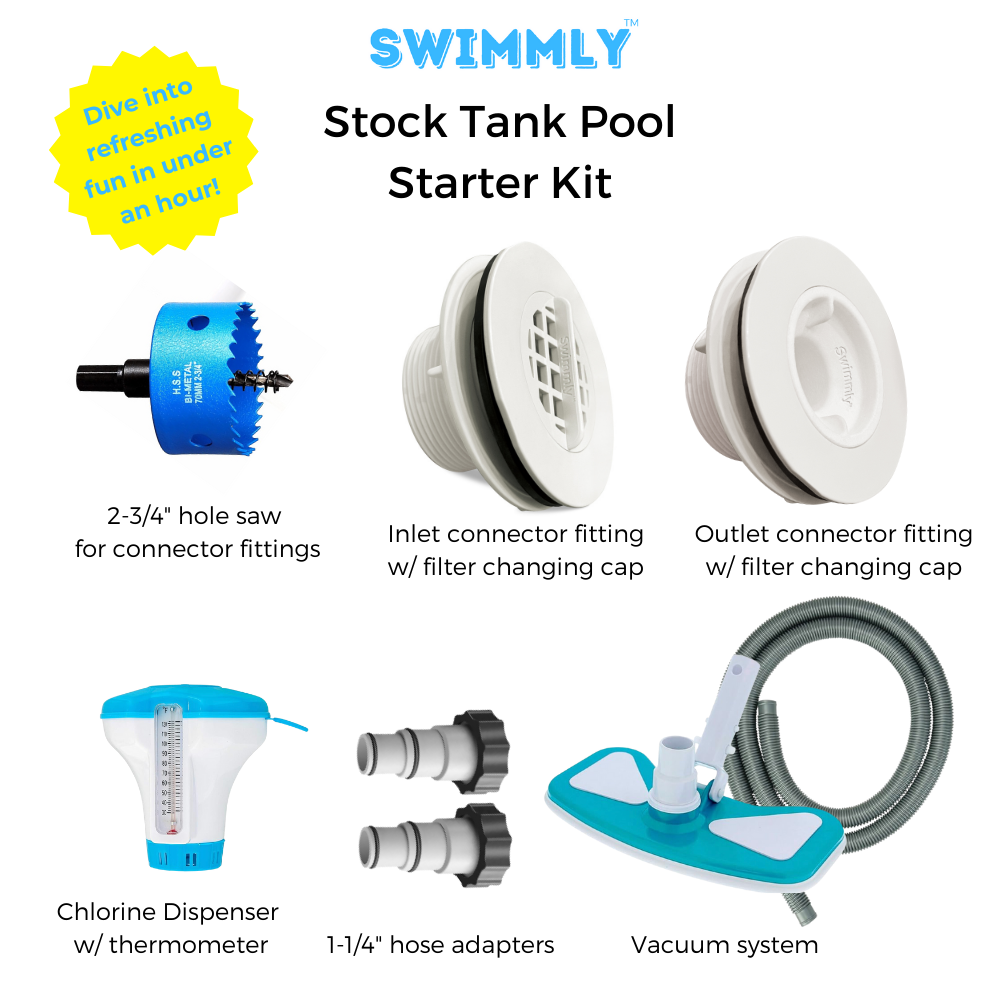 Starter Kit for Stock Tank Pools