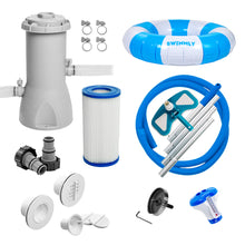 Load image into Gallery viewer, Stock Tank Pool DIY Starter Kit | PLUS (Includes 1000 GPH Filter Pump)