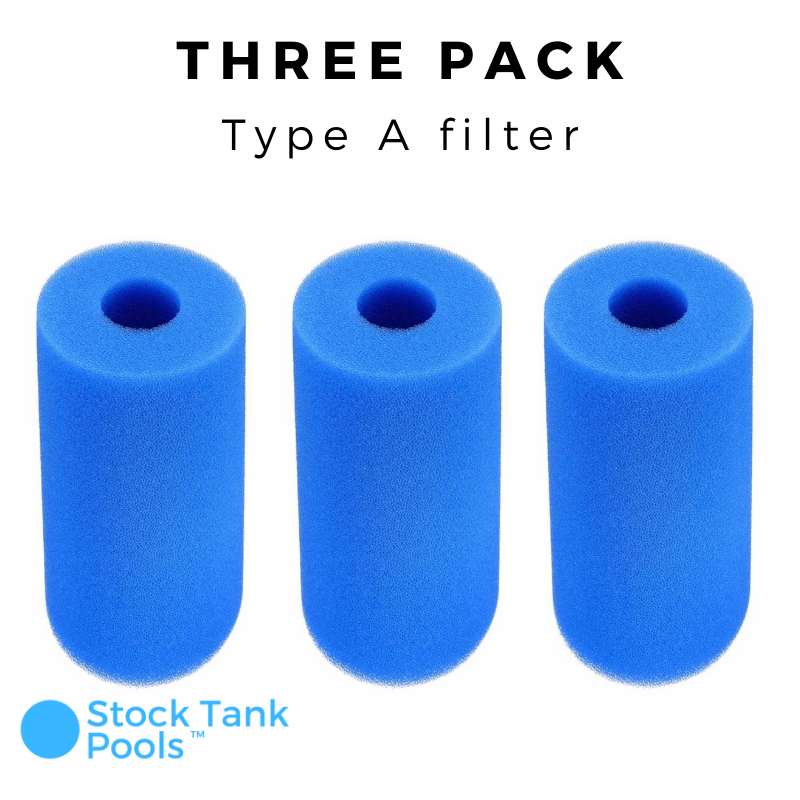 Reusable / Washable Foam Filter For Intex Type A or H Filters
