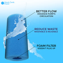 Reusable / Washable Foam Filter For Intex Type A or H Filters – Stock ...